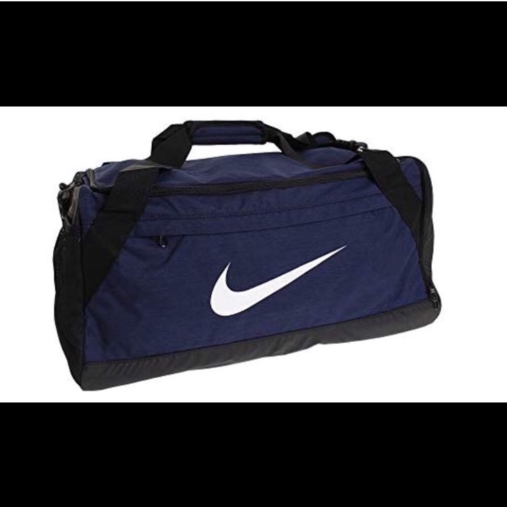 Nike Brasila NWT Duffel Bag Navy Blue - Medium